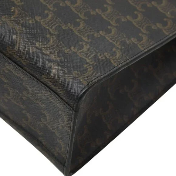 Celine Triomphe Black Leather - Picture 4 of 10